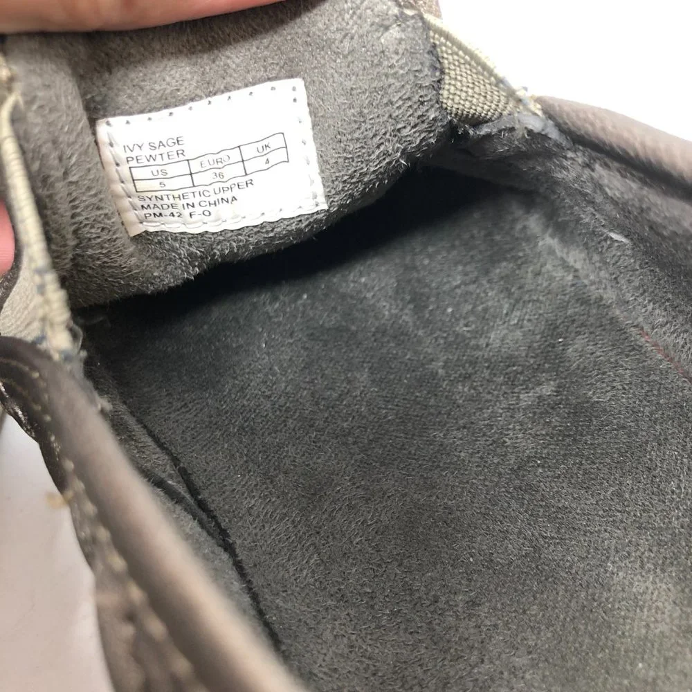 MICHAEL Michael Kors Ivy Sage Pewter Quilted Shoes